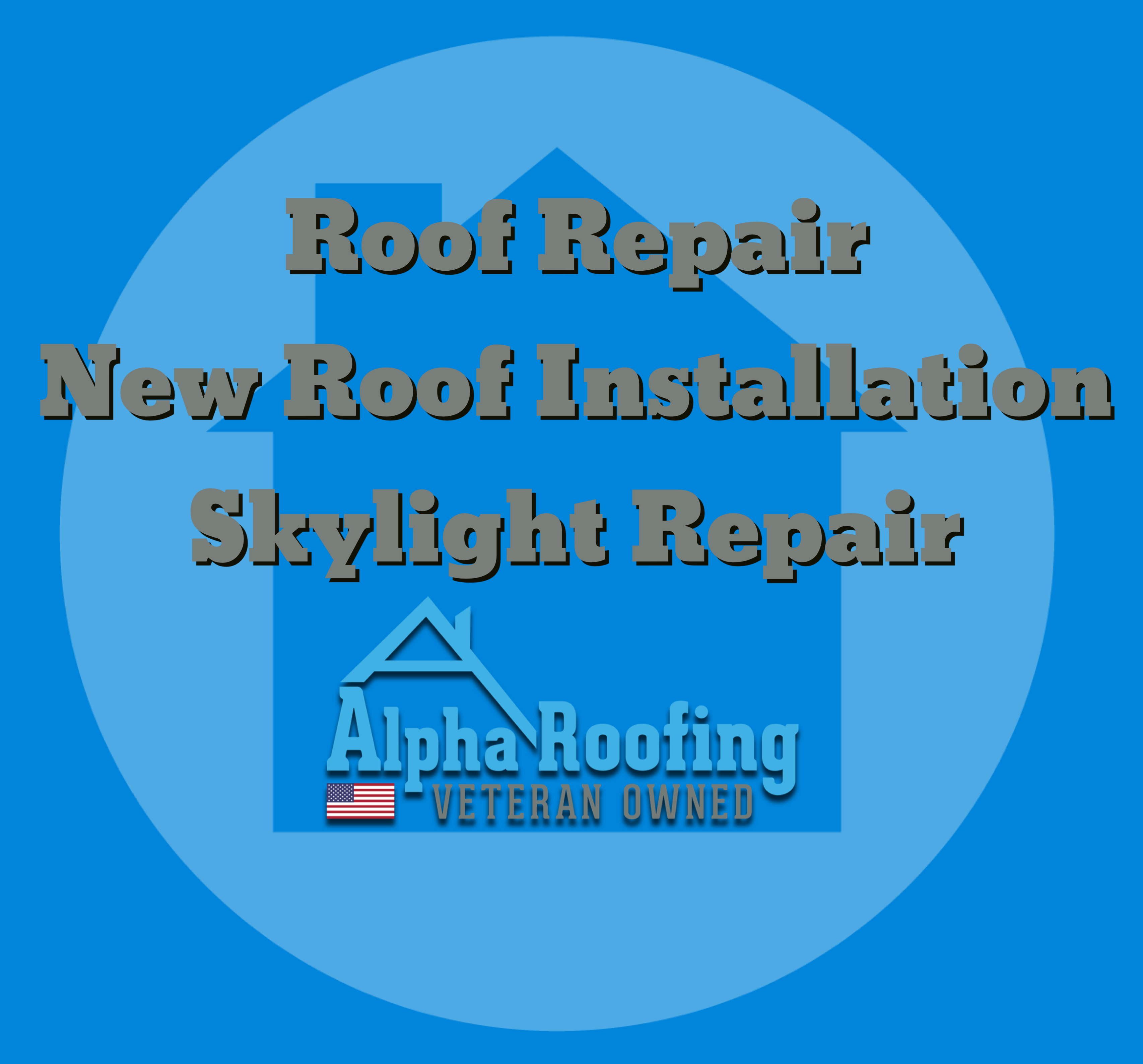 Repairs and installation icon for Alpha Roofing